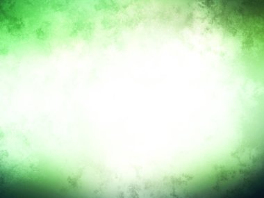 Yeşil ve beyaz arka plan ve ışık