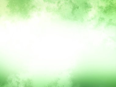 Bulanık gökyüzü ile yeşil ve beyaz bir arkaplan