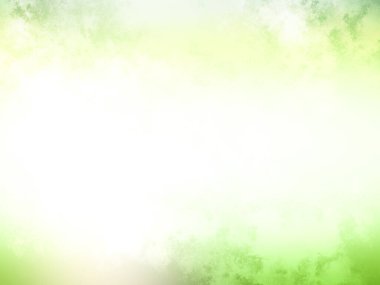 Bulanık gökyüzü ile yeşil ve beyaz bir arkaplan