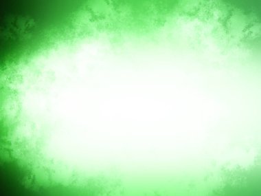 Beyaz çemberli yeşil bir arkaplan