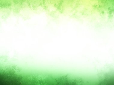 Bulanık efektli yeşil ve beyaz bir arkaplan