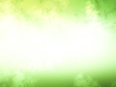 Yeşil ve beyaz bir arkaplan ve bulanık bir tenis oyuncusu görüntüsü.