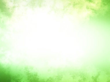 Bulanık gökyüzü ile yeşil ve beyaz bir arkaplan