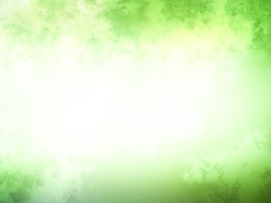 Bulanık efektli yeşil ve beyaz bir arkaplan