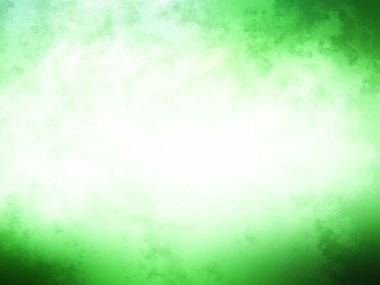 Bulanık efektli yeşil ve beyaz bir arkaplan