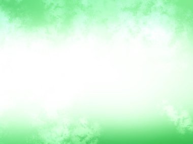 Gökyüzü ve bulutları olan yeşil ve beyaz bir arkaplan