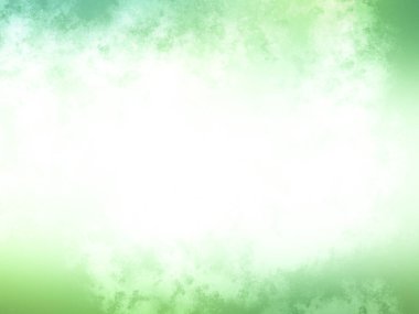 Bulanık gökyüzü ile yeşil ve beyaz bir arkaplan