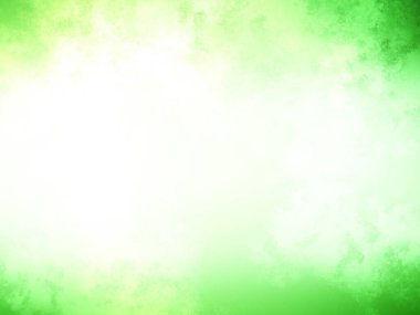 Bulanık efektli yeşil ve beyaz bir arkaplan
