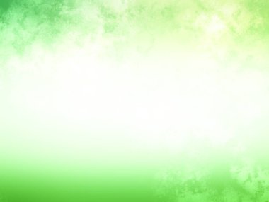 Bulanık efektli yeşil ve beyaz bir arkaplan