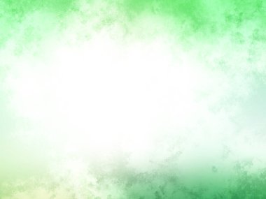 Bulanık gökyüzü ile yeşil ve beyaz bir arkaplan