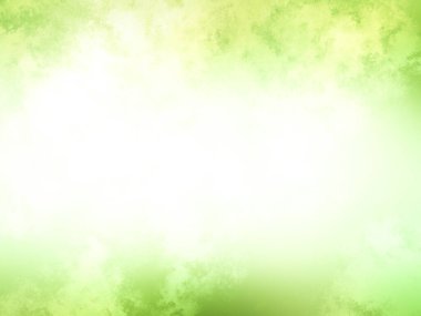 Bulanık efektli yeşil ve beyaz bir arkaplan