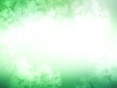 Bulanık gökyüzü ile yeşil ve beyaz bir arkaplan