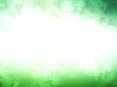 Bulanık gökyüzü ile yeşil ve beyaz bir arkaplan