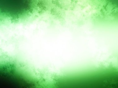 Beyaz ve siyah saati olan yeşil ve siyah bir arkaplan