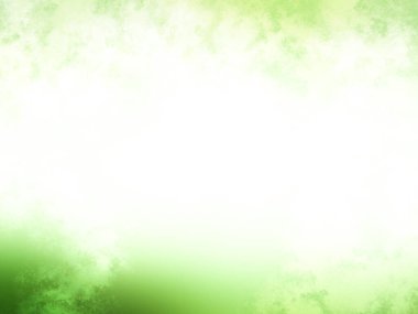 bir kişinin bulanık görüntüsüne sahip yeşil ve beyaz bir arkaplan