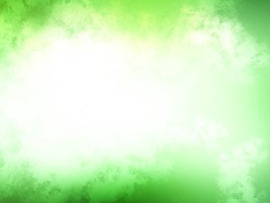 Bulanık efektli yeşil ve beyaz bir arkaplan