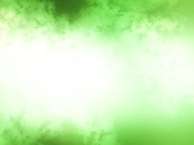 Bulanık efektli yeşil ve beyaz bir arkaplan