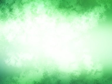 Bulanık efektli yeşil ve beyaz bir arkaplan