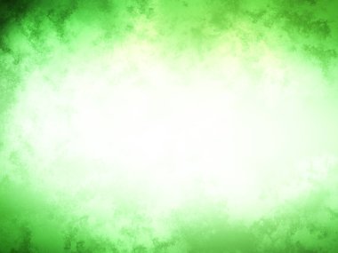 Yeşil ve beyaz arka plan ve ışık