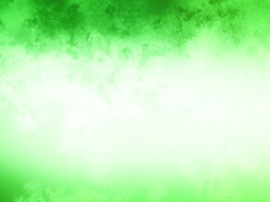 Bulanık efektli yeşil ve beyaz bir arkaplan