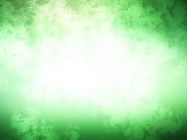 Bulanık efektli yeşil ve beyaz bir arkaplan