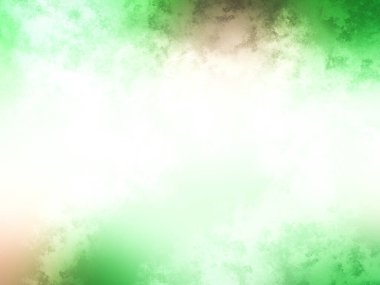 Bulanık efektli yeşil ve beyaz bir arkaplan