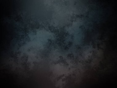 Koyu mavi ve siyah arkaplan ve beyaz saat.