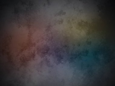 Koyu renkli bir arkaplan ve gökkuşağı