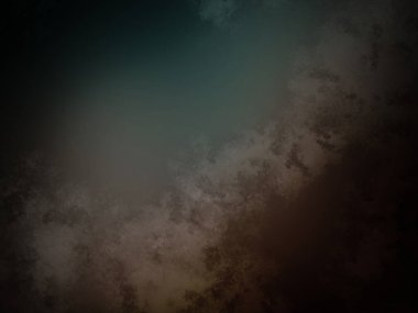 Karanlık ve kirli bir arka plan ve gökyüzünde uçan bir uçak.