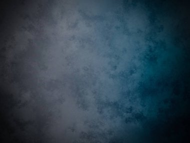 Beyaz ve siyah saati olan mavi ve siyah bir arkaplan