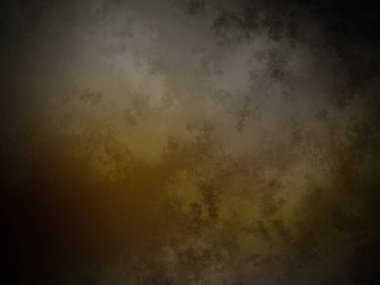 Sarı benekli karanlık ve kirli bir duvar.