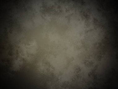 Siyah arkaplanı olan karanlık ve kirli bir duvar.