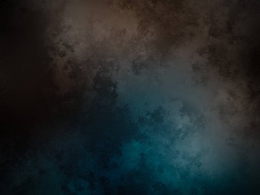 Koyu mavi ve siyah arkaplan ve beyaz saat.