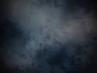 Koyu mavi bir arkaplan ve desenli