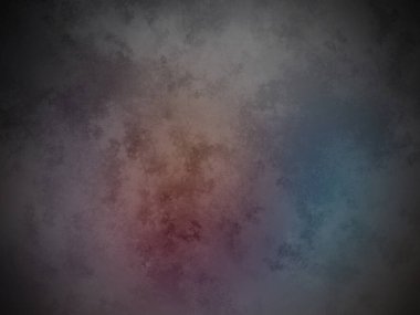 Renkli bir bulanıklığa sahip koyu bir arka plan