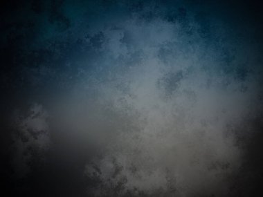 Koyu mavi ve siyah arkaplan, beyaz ve siyah saat.