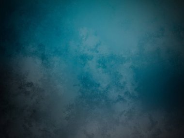 Beyaz ve siyah saati olan mavi ve siyah bir arkaplan