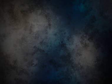 grunge etkisi olan koyu mavi ve siyah bir arkaplan