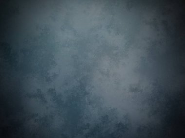 Beyaz ve siyah saati olan mavi ve siyah bir arkaplan