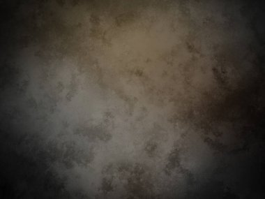 Siyah arkaplanı olan karanlık ve kirli bir duvar.