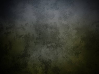 Siyah ve yeşil arka plan ve beyaz saat.