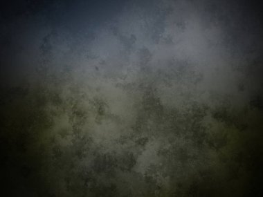 Mavi gökyüzü olan karanlık ve kirli bir duvar.