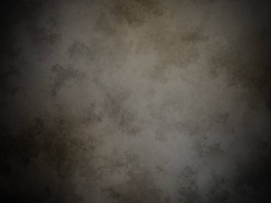 Siyah arkaplanı olan karanlık ve kirli bir duvar.