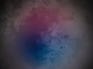 Mavi ve pembe dairenin bulanık görüntüsü