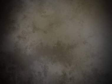 Siyah ve beyaz arkaplanı olan karanlık ve kirli bir duvar.