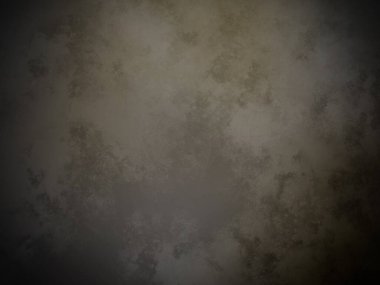 Siyah arkaplanı olan karanlık ve kirli bir duvar.