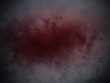 Siyah bir arka planda kırmızı kan lekesi