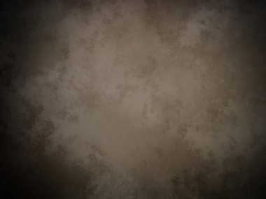 Koyu kahverengi bir arka plan ve soluk bir doku.