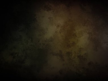 koyu bir arkaplan yeşil ve kahverengi