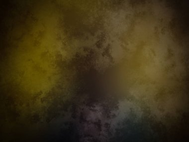 Koyu renkli arka plan, sarı ve mavi ışık.